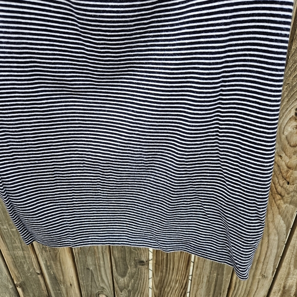 Lauren Ralph Lauren Navy and White Striped Adjustable-strap Tank Size L - Picture 8 of 14